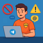 🚫 ۵ کاری که یک ادمین تلگرام هرگز نباید انجام بد